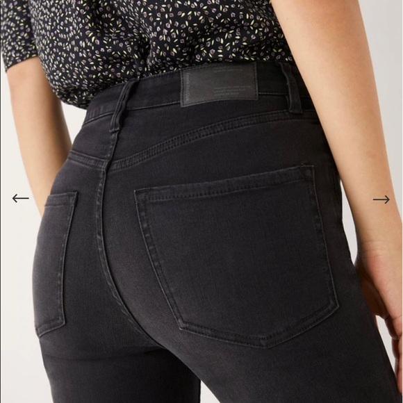 Frank and Oak Grey Debbie Skinny Jeans - Picture 4 of 4